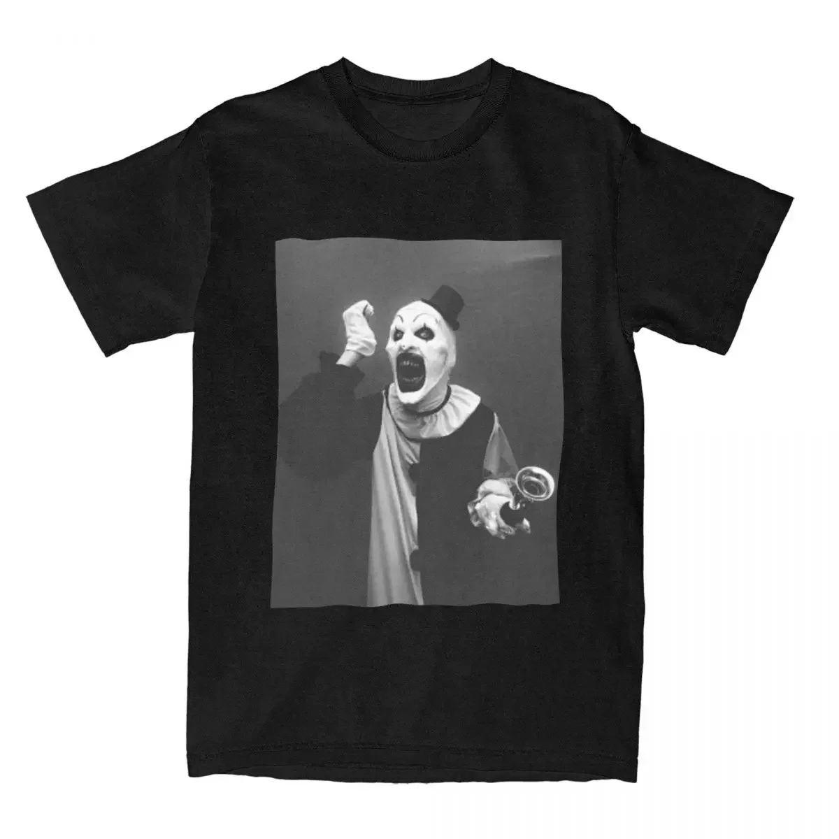 Мужская хлопковая футболка с коротким рукавом и круглым вырезом