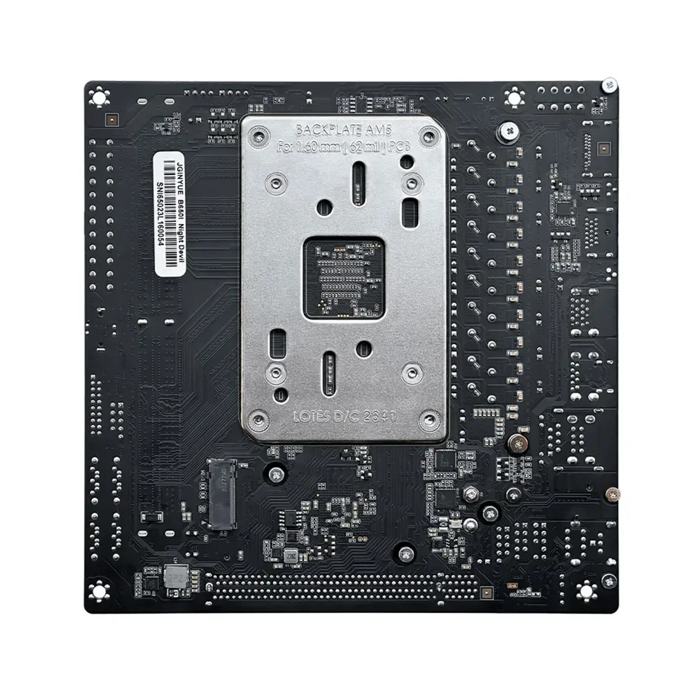 Материнская плата JGINYUE AM5 поддерживает процессор AMD Ryzen 7/8 двухканальную память DDR5