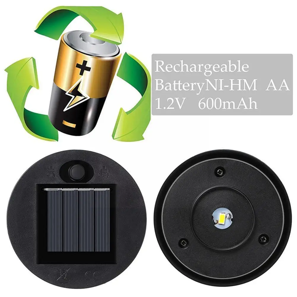 

Solar Cell Box Replacement Top for LED Solar Lights Waterproof Garden Solar Lantern Light Lids Parts for Outdoor Hanging La Y8D5