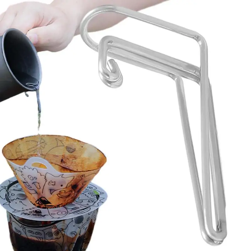 

Coffee Wire Skitter Portable Cup Wire Skitter Stainless Steel Coffee Drip Spout for Hand Brewed Coffee Teapot Spout Accessories