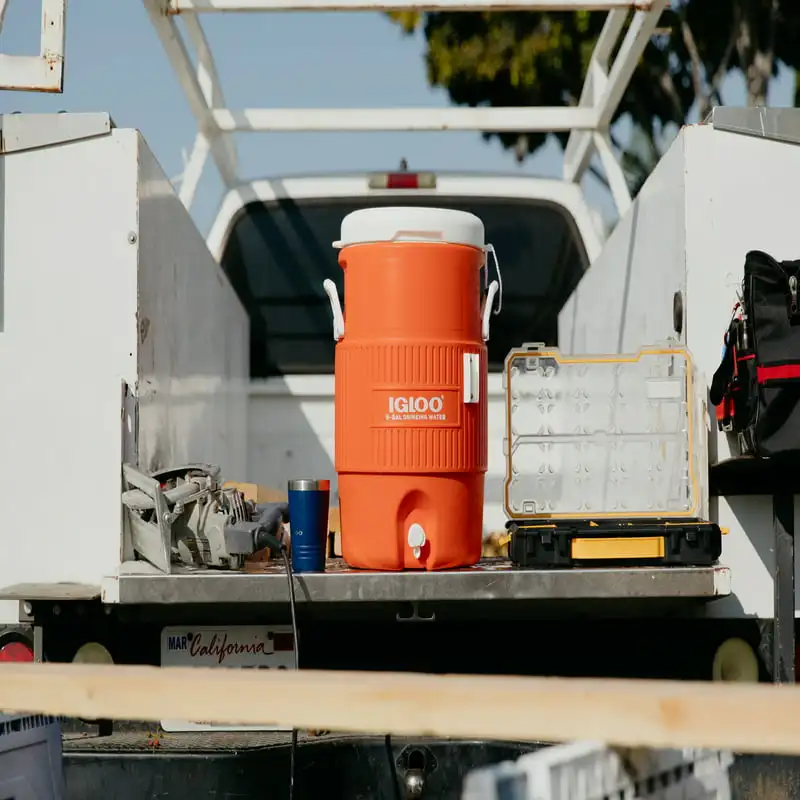 

Heavy-Duty Beverage Cooler - Orange