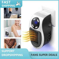 portable wall outlet mini electric air heater powerful warm blower fast heater fan stove radiator room warmer