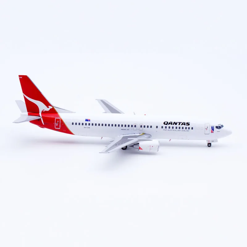 Коллекционная модель самолета из сплава XX20392, подарок, JC Wings 1:200, Qantas Airlines Boeing B737-400, литая под давлением модель реактивного самолета VH-TJW с подставкой (art.: 3920da1ff6965) - 3920da1ff6965