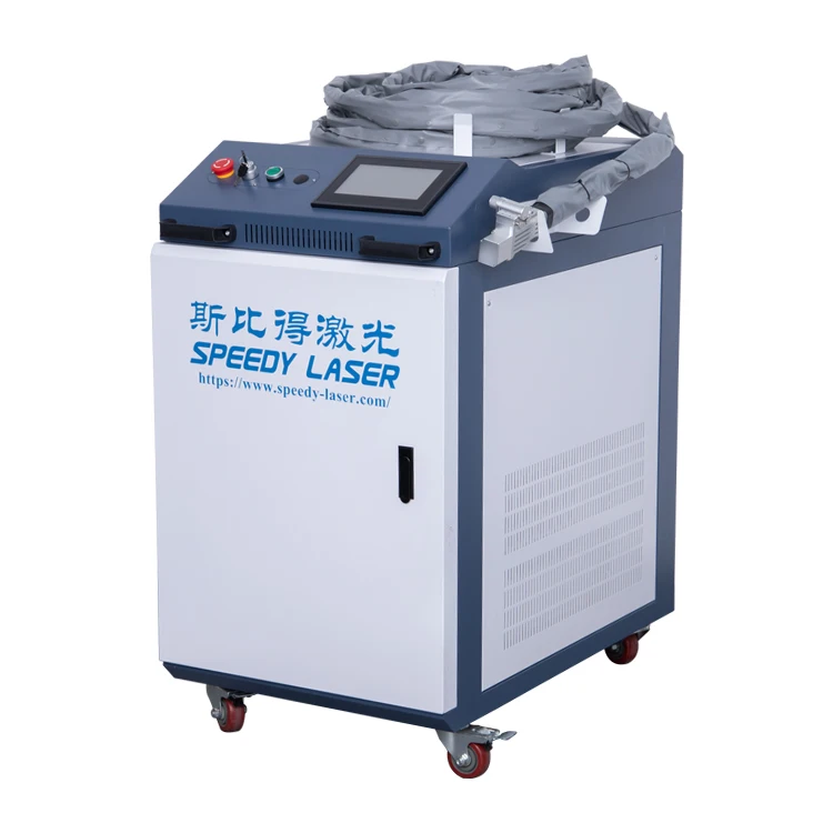 

Speedy Laser hand-held metal rust removal surface 1000W 1500W fiber laser cleaning machine mild steel painting laser cleaner