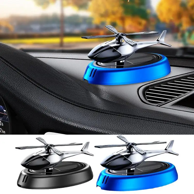 

Solar Car Air Freshener Helicopter Perfume Diffuser Luxury Aromatherapy Ornament Solar Aircraft Aromatherapy Decoration