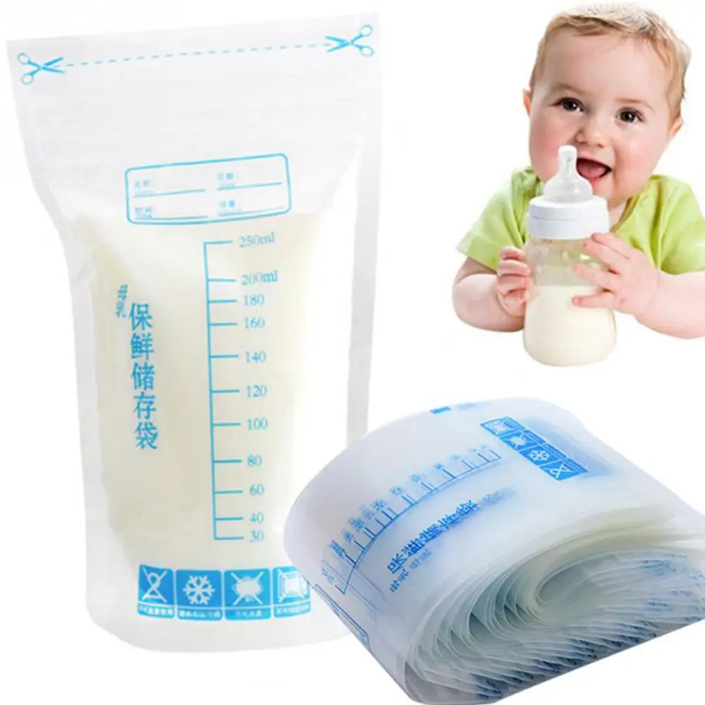 

Convenient Newborn Baby Mother Milk Rreservation Breastmilk Bags Breast Milk Freezer Storage Bags Food Storage