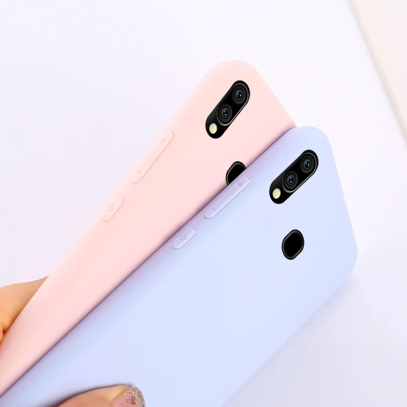 Тонкий мягкий силиконовый чехол карамельного цвета из ТПУ для Samsung Galaxy J2 J3 J5 J7 Prime 2