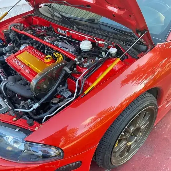 Подъемная опора для Mitsubishi Eclipse 2G 1995-1999 D31A D32A D38A D39A газовые стойки переднего капота