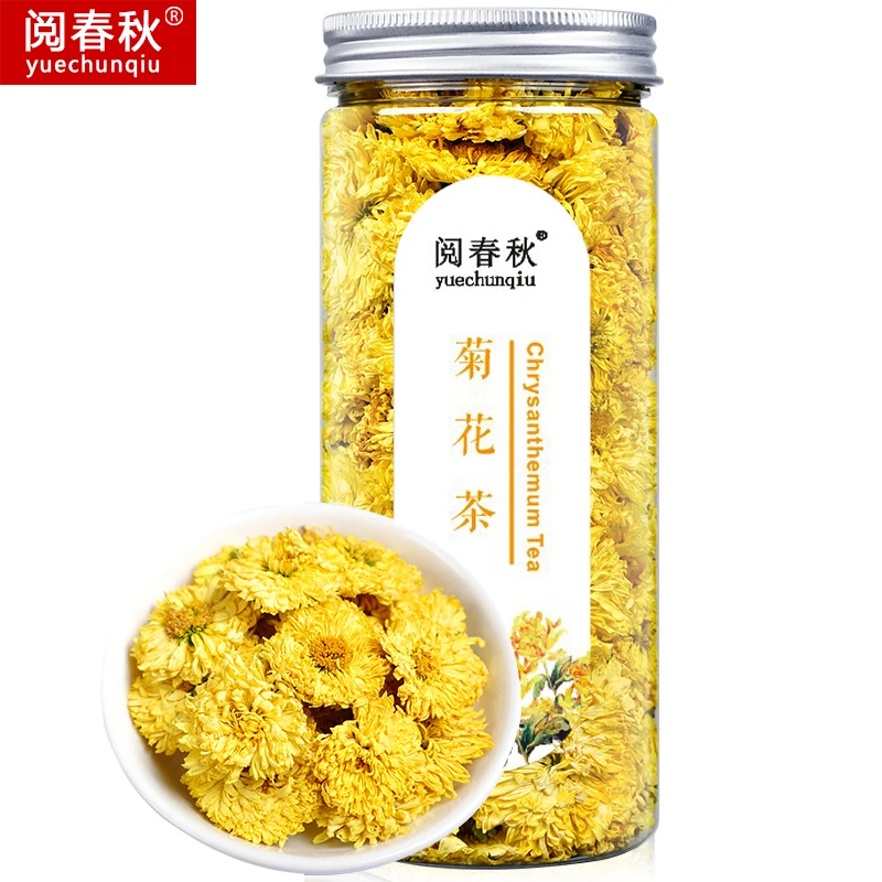 

Желтые хризантемы премиум травяной чай красота здоровье похудение цветочный чай женский подарок свадебное украшение