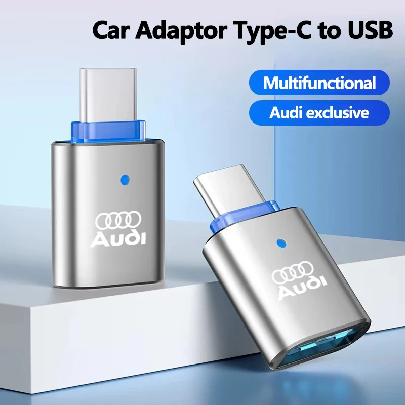 Автомобильное зарядное устройство-Адаптер C-type для USB-интерфейса зарядная