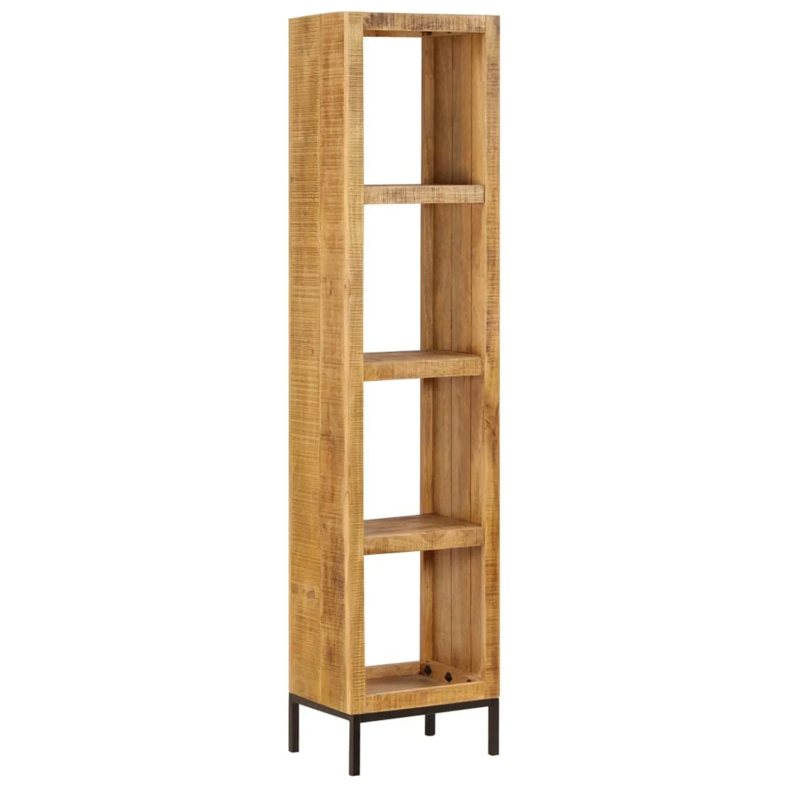 

Bookshelf 15.7"x11.8"x68.9" Solid Mango Wood