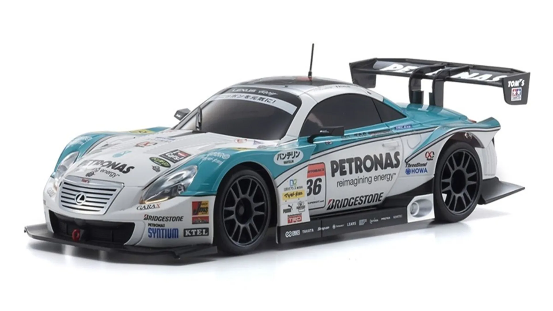 

KYOSHO MINI Z 98MM BODY MR03 RWD PETRONAS TOMS SC430 2012 MZP238PT