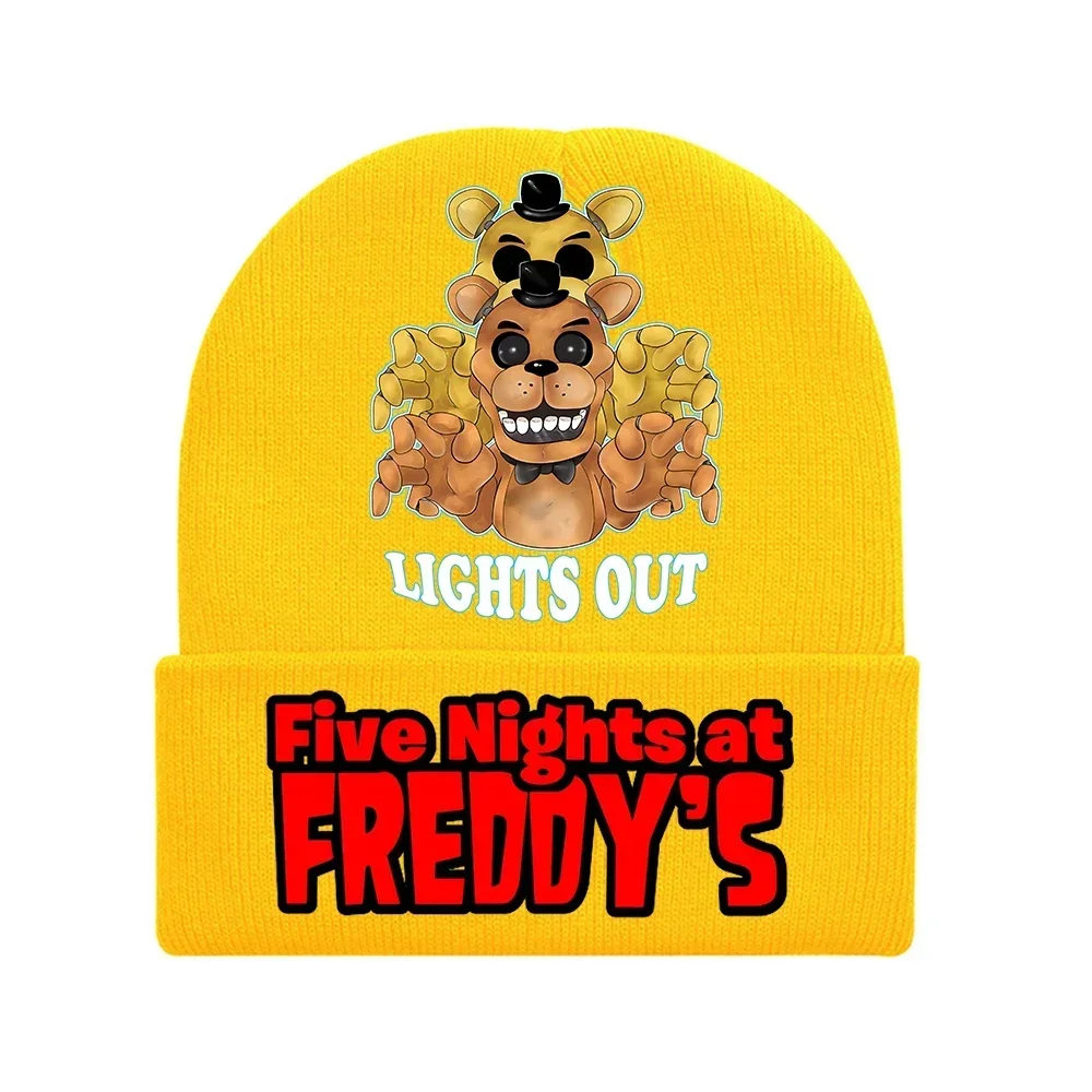 Детская шапка Fnafs милый вязаный головной убор для мальчиков модная малышей