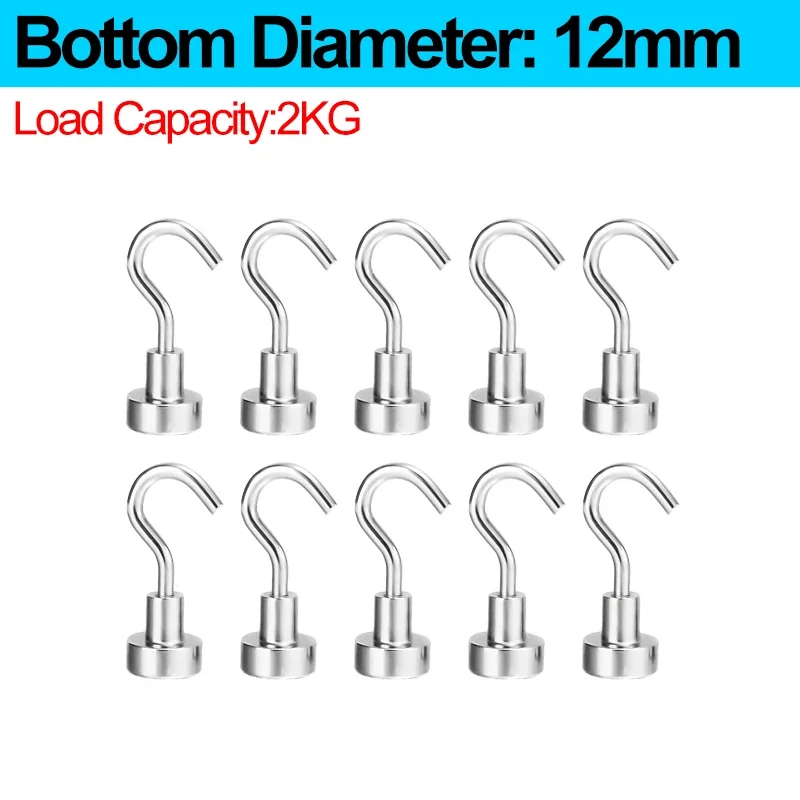 

Неодимовые магнитные крючки 30 шт.