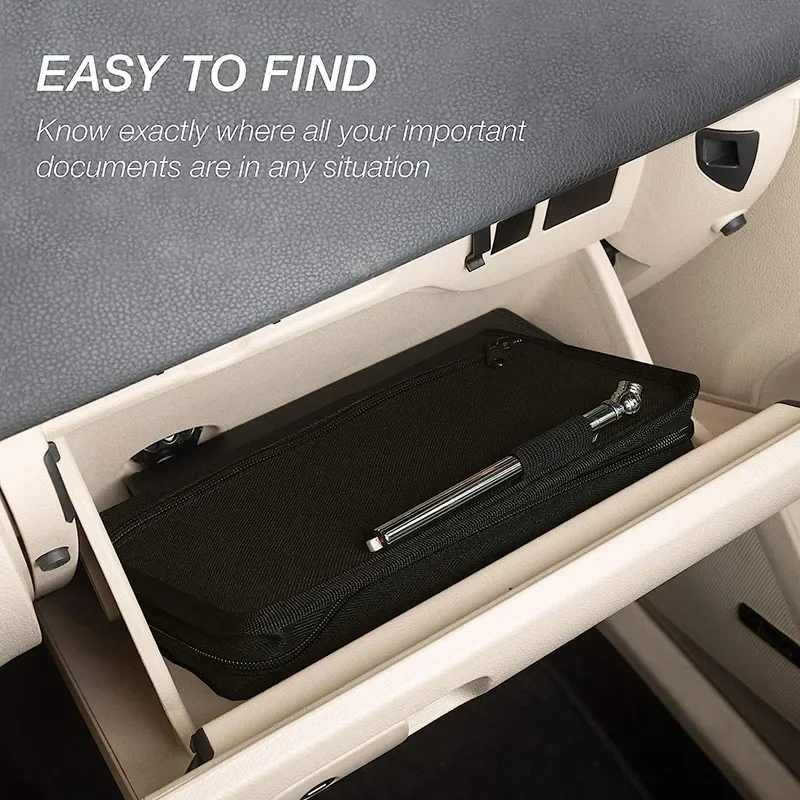 Нейлоновый Автомобильный держатель для удостоверения личности водительского