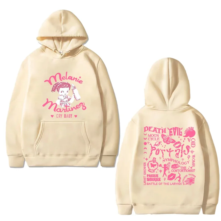 Толстовка певица меланин Мартинез с принтом плакша малыша 2024 для мужчин и женщин