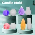 Силиконовая форма в виде подставки сделай сам для бутылки, фонаря, веера, груши, формы для пищевого шоколада, льда, форма для украшения дома