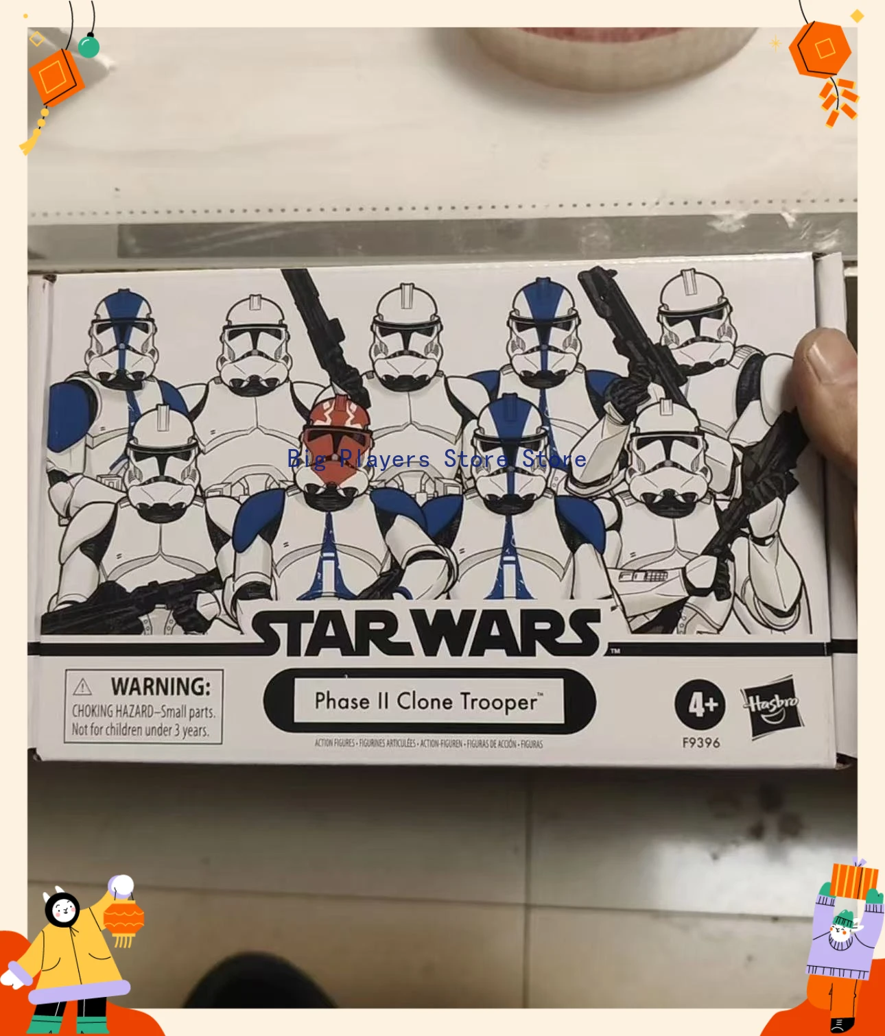 Фото Набор из 4 фигурок-солдатиков-клонов Hasbro Star Wars 332-го отряда, 3,75 дюйма, в наличии №1