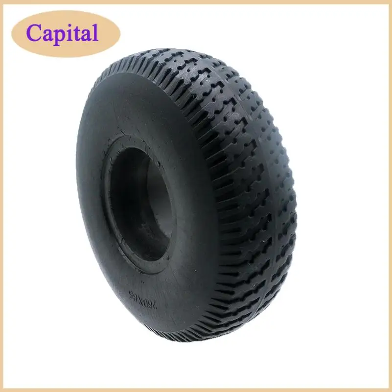 

260X85 электрический трехколесный велосипед, маленькая ручная тележка, резиновая твердая шина, прочная, износостойкость