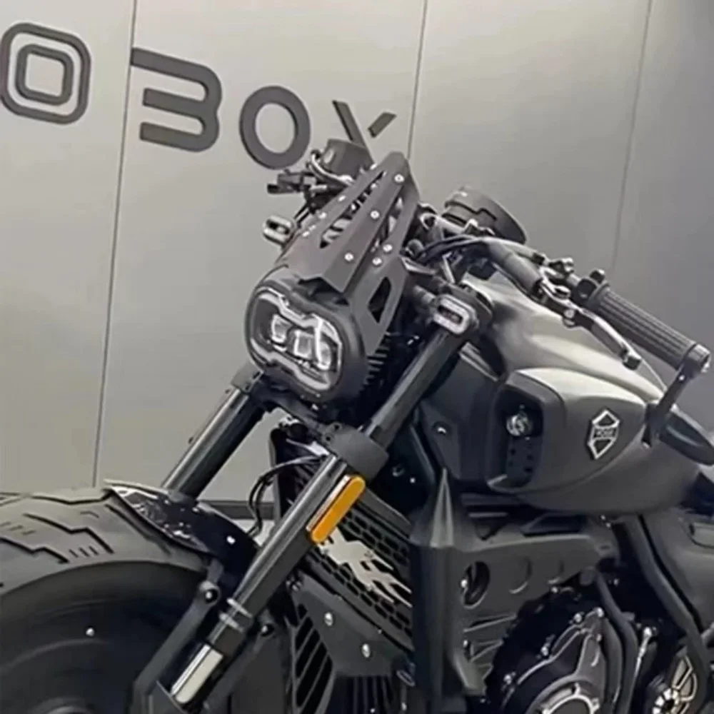 Новый подходит для мотоцикла CU525 модифицированное лобовое стекло ретро