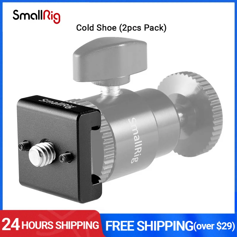 Универсальный кронштейн SmallRig для крепления холодного башмака (2 шт. в упаковке) с