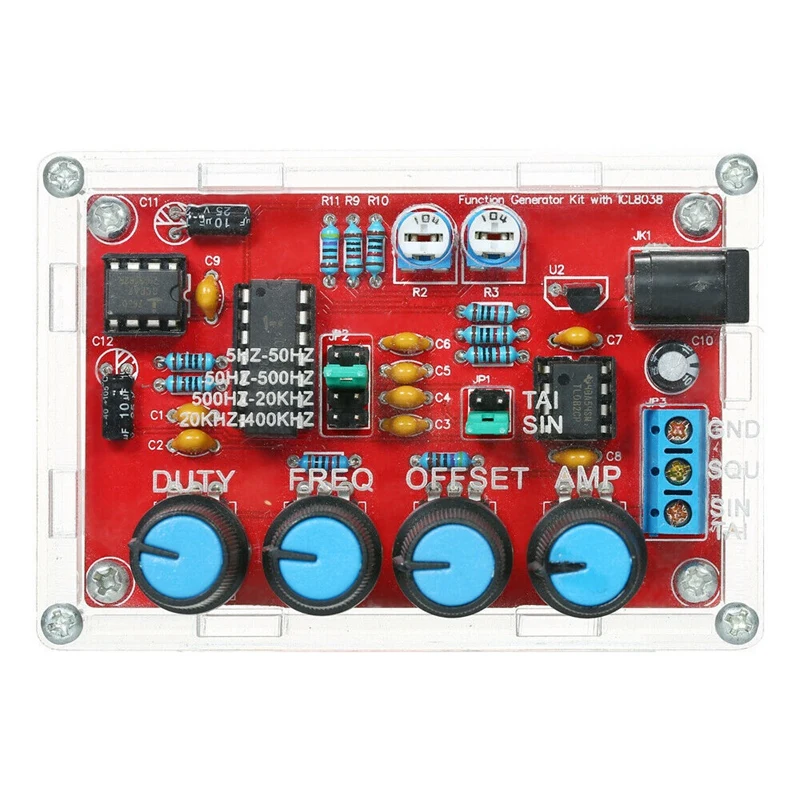 Генератор сигналов ICL8038 5 Гц-400 кГц |