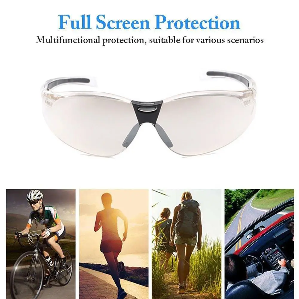 

Anti-Splash Spectacles Outdoor Work Anti-impact Riding Eye Protective Safety Goggles Protection Glasses Eyewear