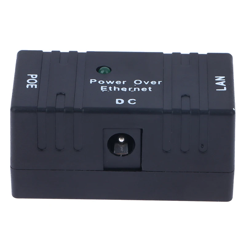 

1 Pc New And High Quality 100 Mbps 5-48V/2A POE Injector Power Splitter For IP Camera POE Adapter Module Accessories