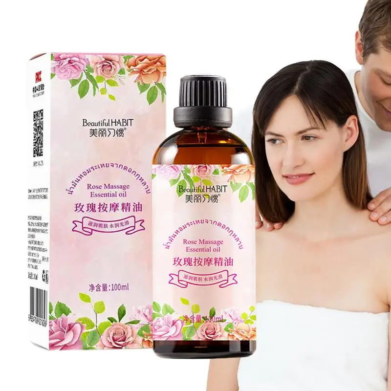 

Rose Essential Oils Essence Oils For Skin Massage Oil Natural Plant Essence To Lighten Skin Tone Improve Skin Elasticity Good