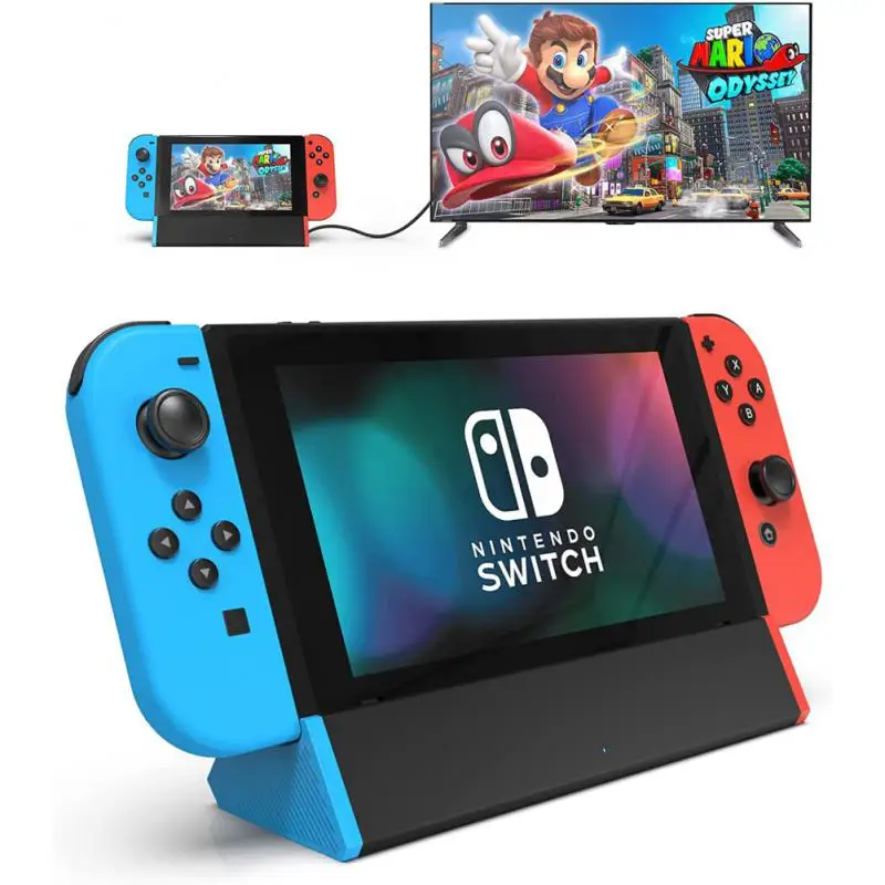 

Switch Dock For Nintendo Switch 4K TV Docking Station HDMI Adapter Replacement Portable Switch Charging Dock For NS Switch OLED