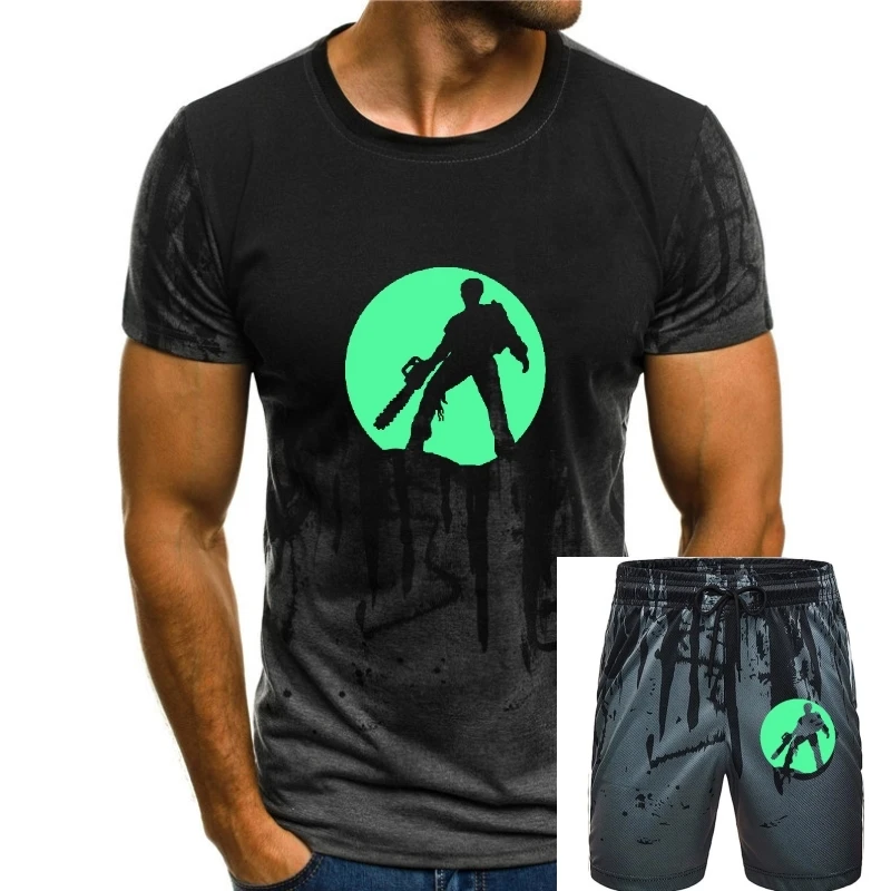 

Title: Evil Dead Chainsaw Tribute Glow in the Dark T-shirt men t shirt
