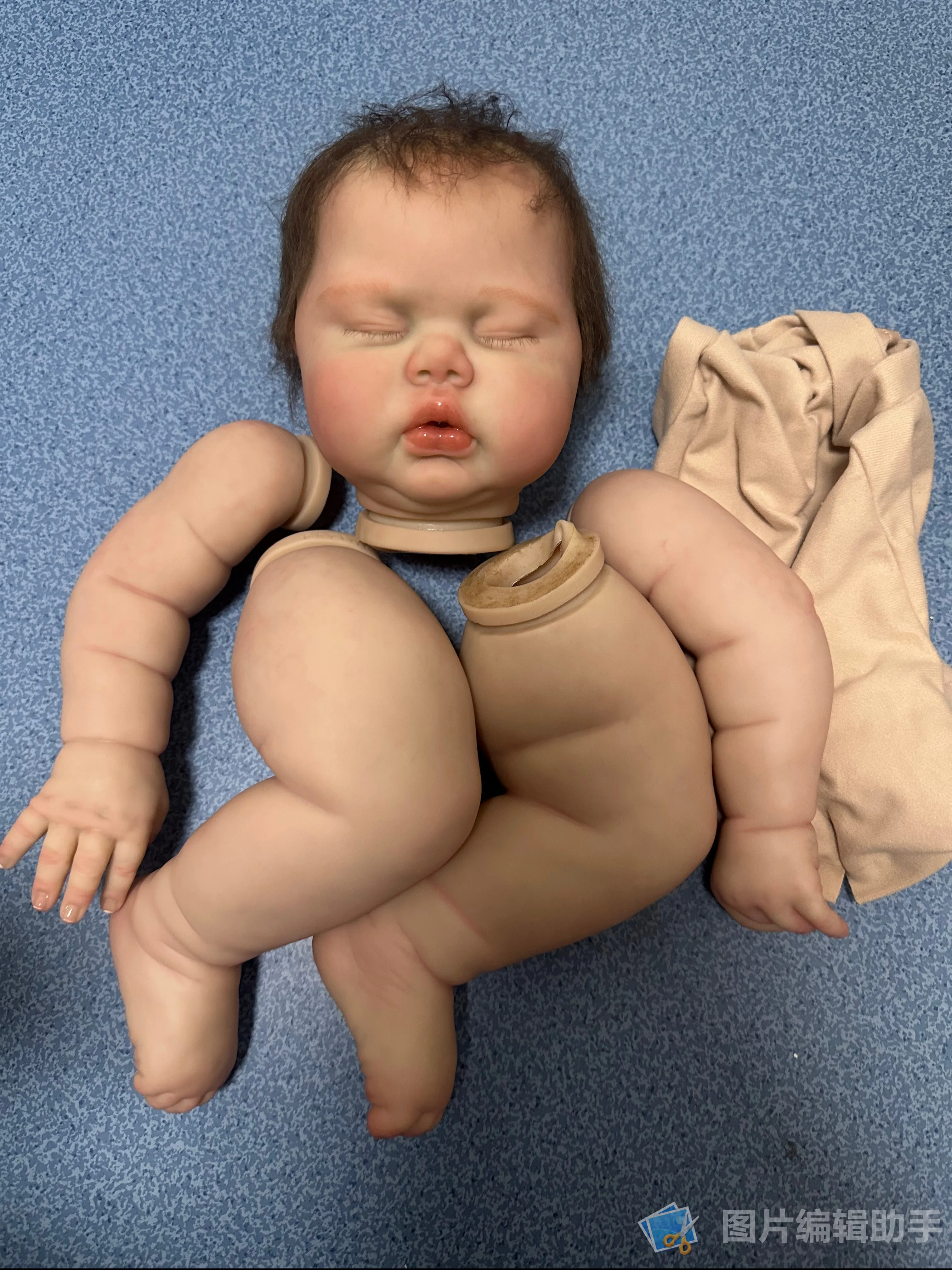 FBBD Индивидуальная ограниченная поставка 25 ДЮЙМОВ Reborn Baby Pickle с ручной росписью из