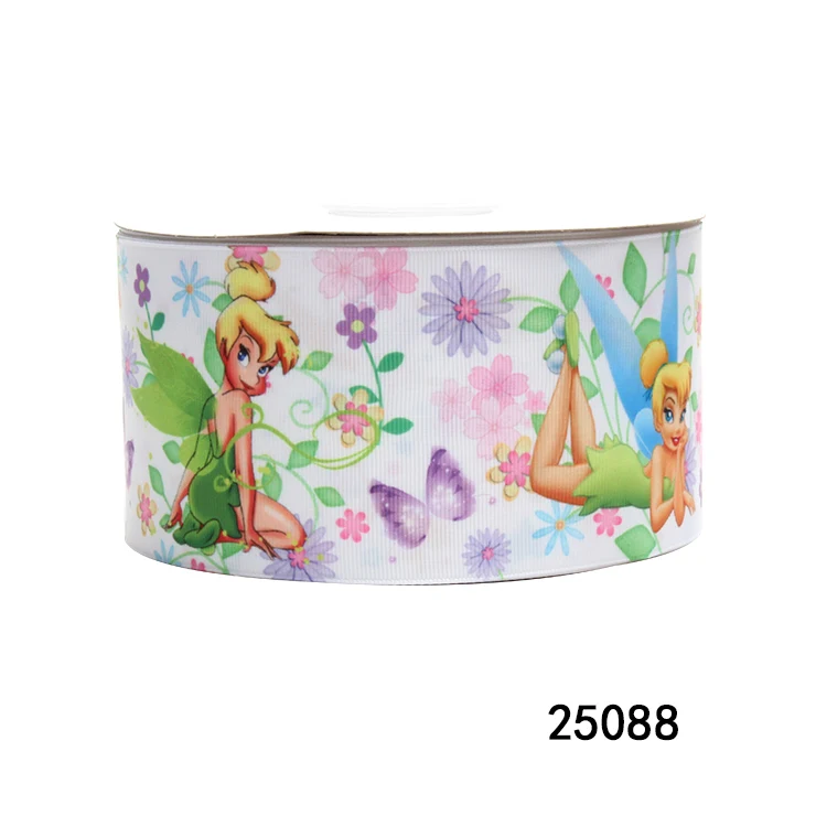 

75 мм, 3 дюйма, корсажная лента для бантов из мультфильма «колокольчик» Disney