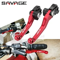pivot brake clutch levers for honda crf450r crf450rx 2021 2022 motorcycle accessories handle crf 450r 450rx dirt pit bike cnc