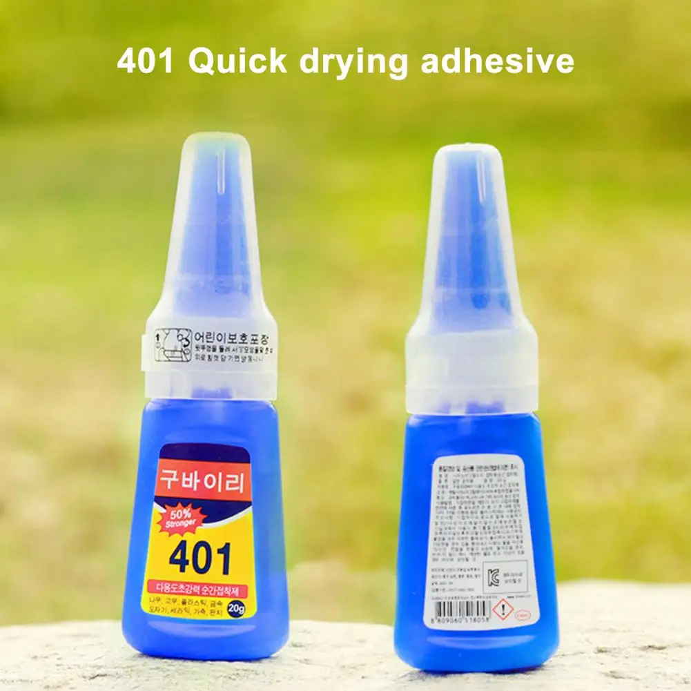 

20g Adhesive Glue Fast Curing Archery Feather Glue Multipurpose 401 Glue Professional Bow Arrow Quick-drying Glue for Shooting