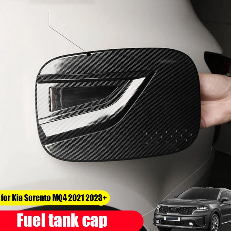 

ABS car fuel tank cap covering and pasting car exterior decoration modification For Kia Sorento MQ4 2021 2022 2023 2024