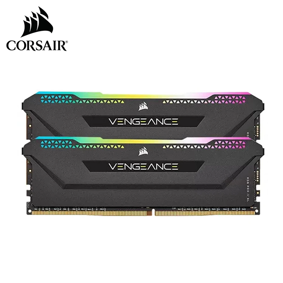CORSAIR VENGEANCE DDR4 RAM DIMM Настольный светильник RGB память черный 8 ГБ 16 ГБ 32 ГБ 3000 МГц 3200 МГц 3600 МГц DIMM настольная память