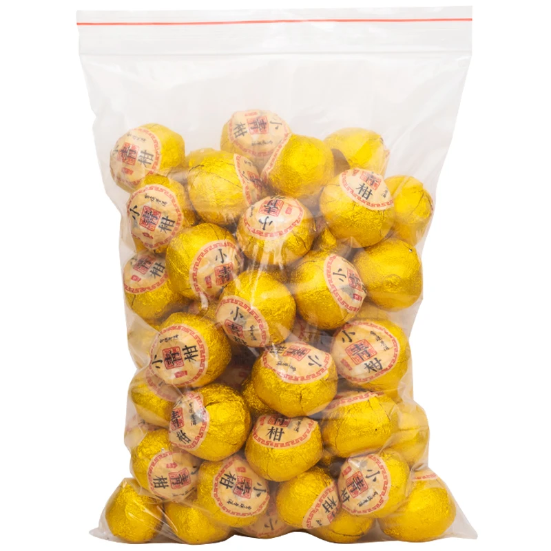 

250g Xinhui Xiaoqing Mandarin Pu'er Tea Authentic Tangerine Peel Sunlight Xiaoqing Mandarin Pu'er Tea Bag Palace Bulk