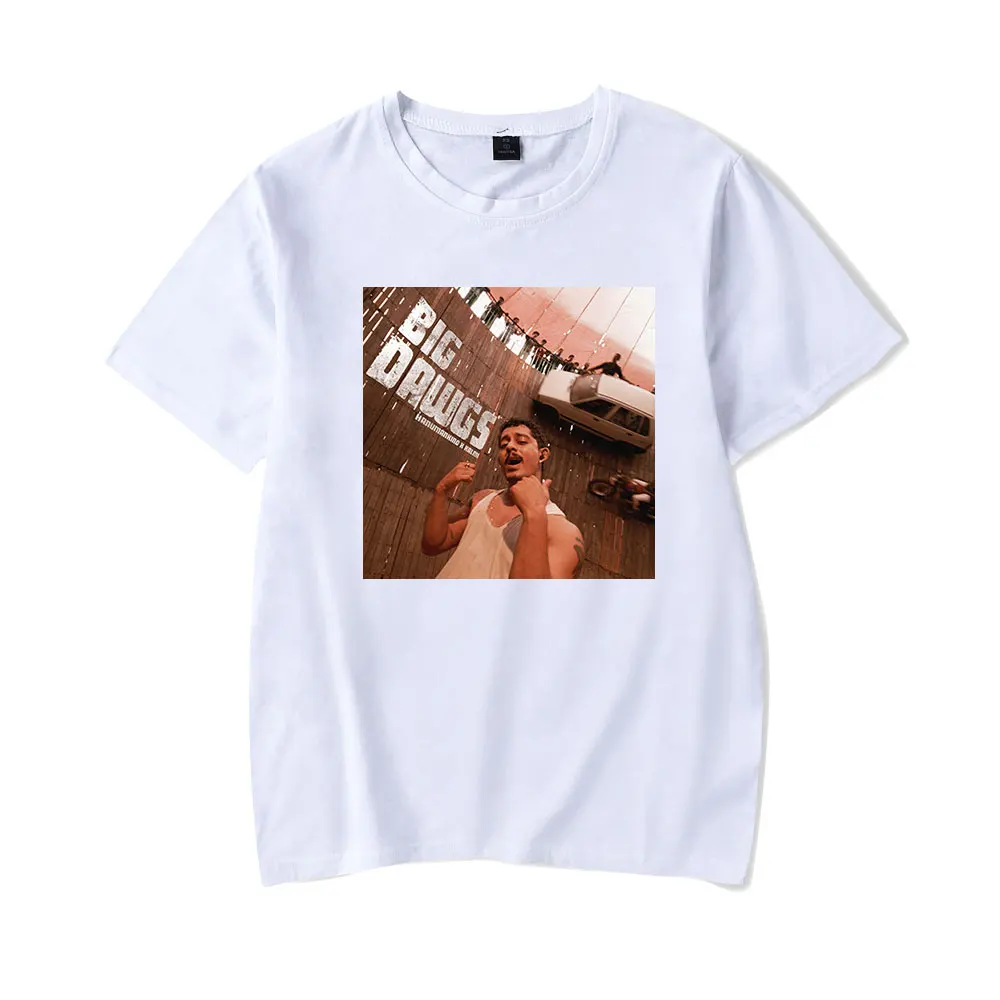 Мужская и женская футболка с принтом коротким рукавом