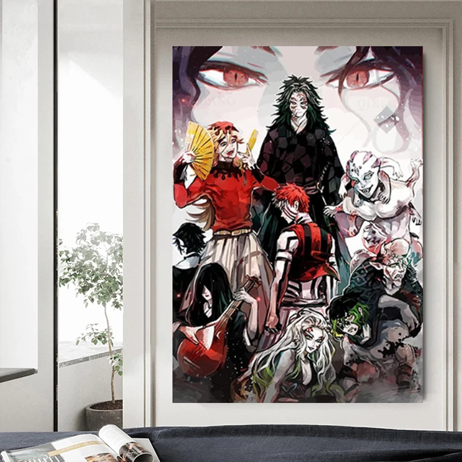 

Алмазная живопись стразы из японского аниме «рассекающий демонов», мозаика для творчества, картина для украшения гостиной