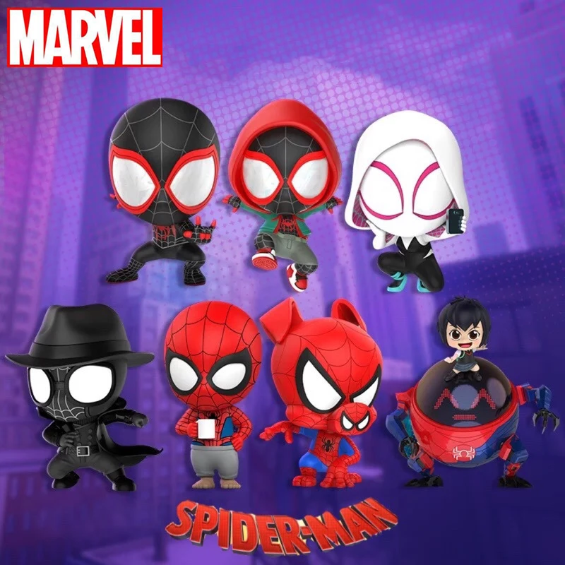 Экшн-фигурки героев Marvel аниме экшн-фигурки кавайная версия детские игрушки с