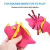 Squeaky Dinosaur Dog Toys Durable Natural Latex Squeaky Dog Toys Chewing Squeaky Toy For Puppy Small Medium Pet Dogs 3