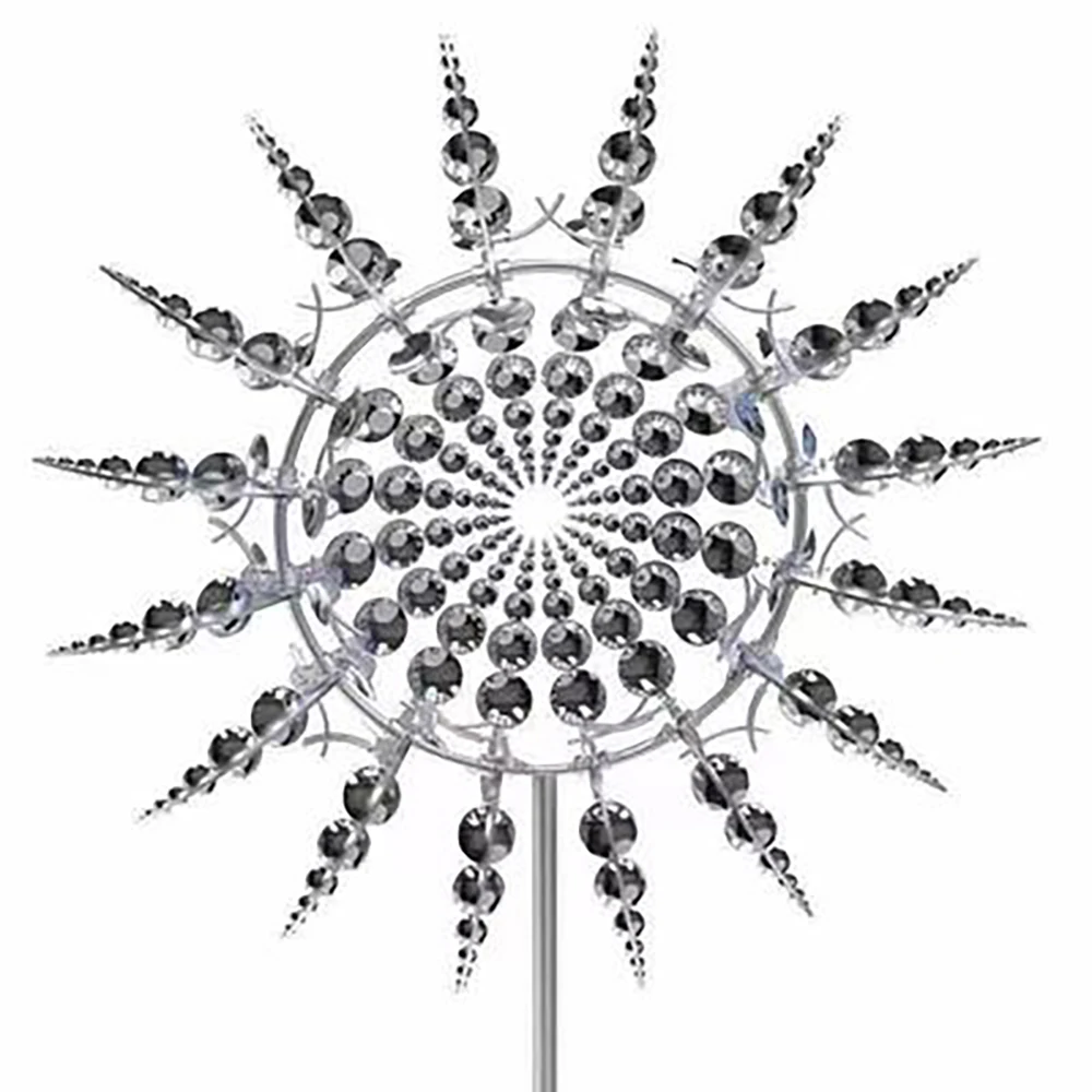 

Unique and Magical Metal Windmill Outdoor Wind Spinners Wind Collectors Catchers Courtyard Patio Lawn Garden Outside Decoration