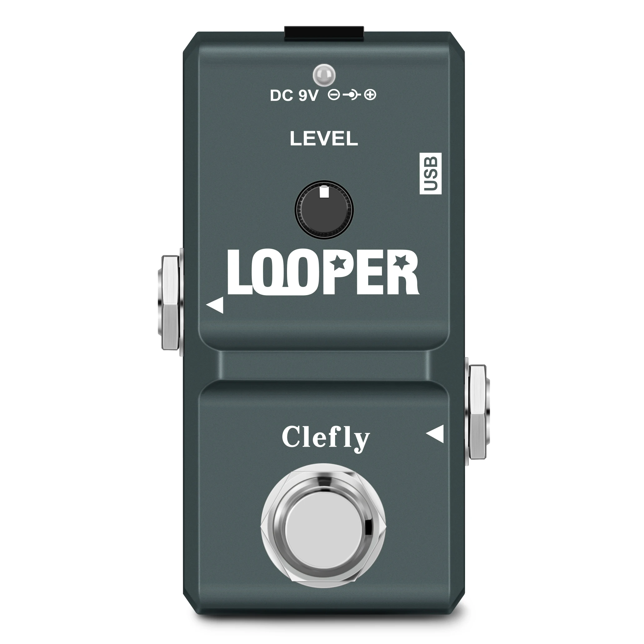 Enlarge Clefly Guitar Looper Effect Pedal for Electric Guitar Loop Pedal With Full Metal Mini Size True Bypass LN-332