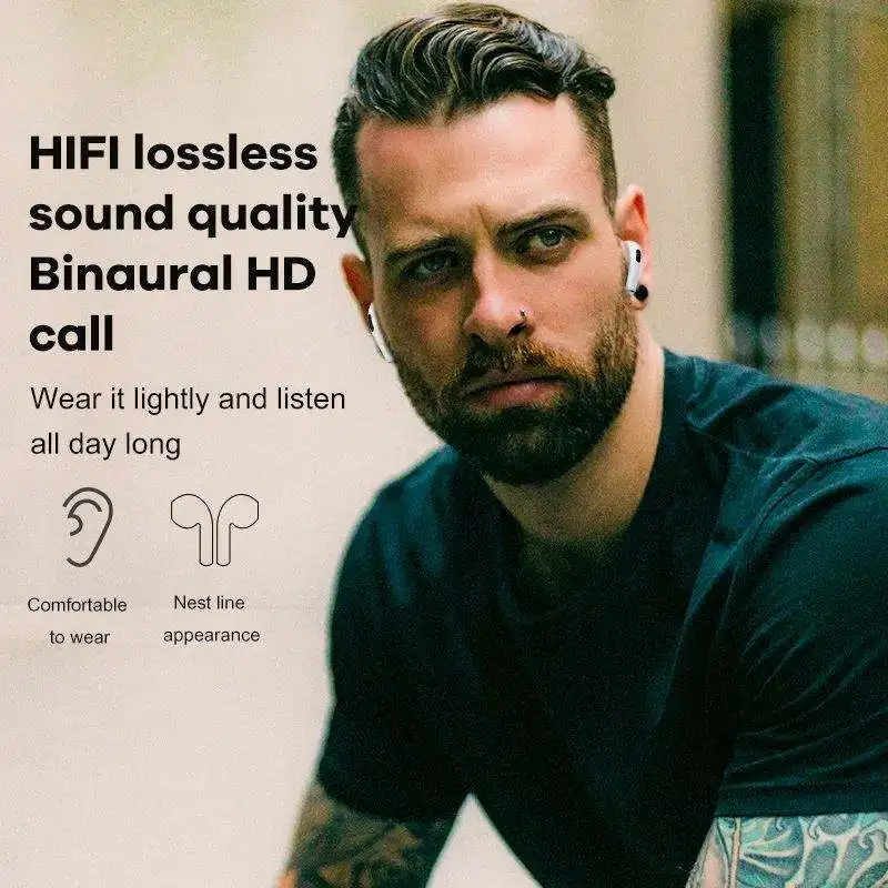 Фото Оригинальная беспроводная Bluetooth-гарнитура Sony Pro6, беспроводные наушники Hi-Fi TWS, Hi-Fi стереозвук, водонепроницаемые спортивные наушники с микрофоном №5