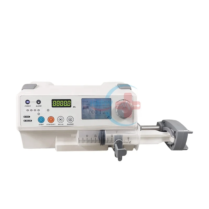 

HC-G045 Factory price medical electric Single channel Syringe Pump with drug library