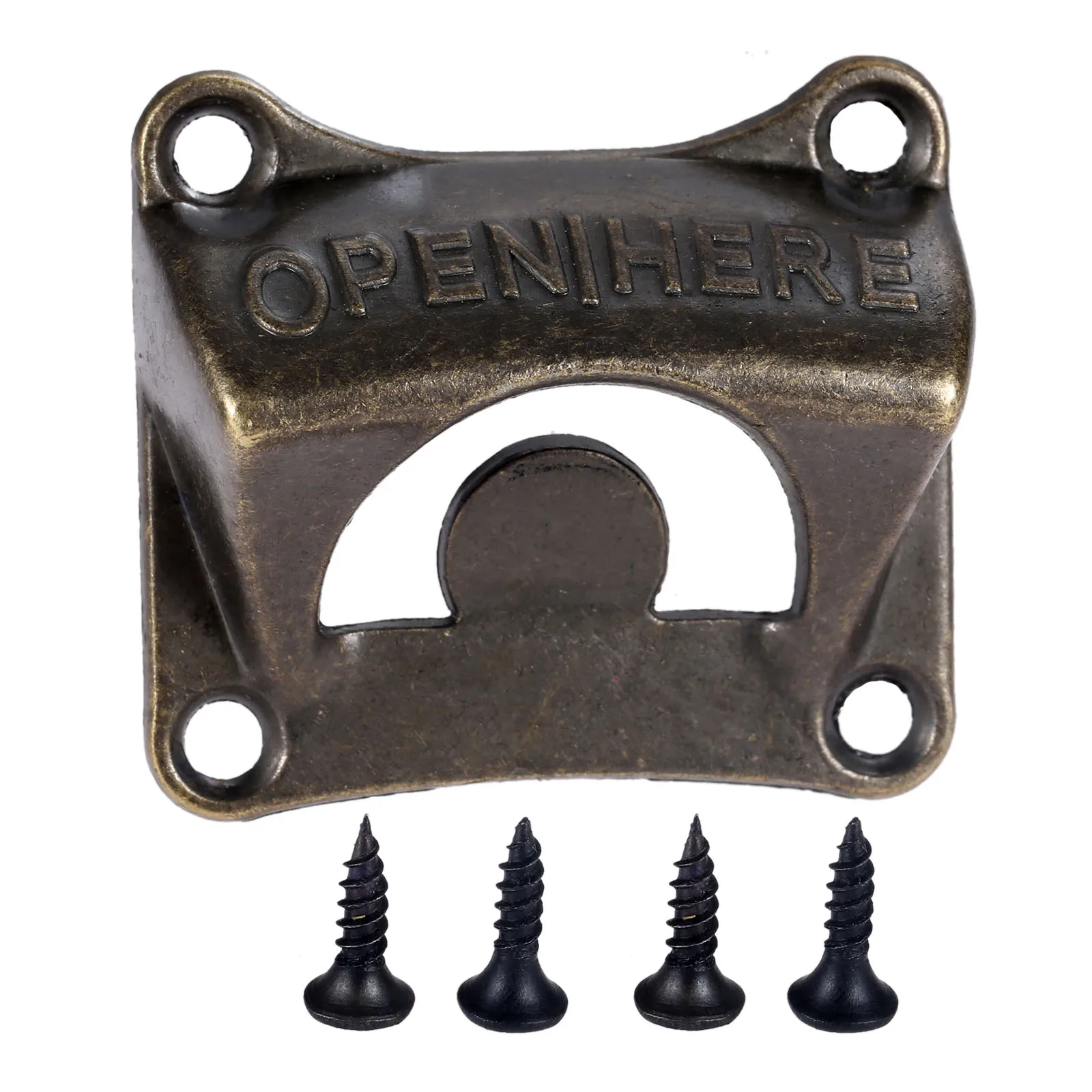 

1 шт., винтажная настенная открывалка для бутылок