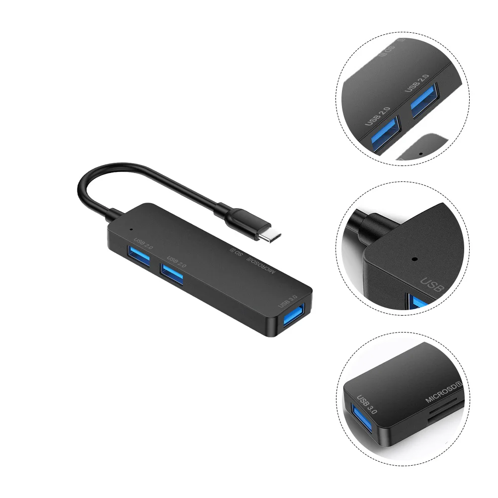 

Usb Hub Data Splitter Computer Adapter C Type Transfer Port Accessories Cable Charging Extenderextension Holder 0 Dock