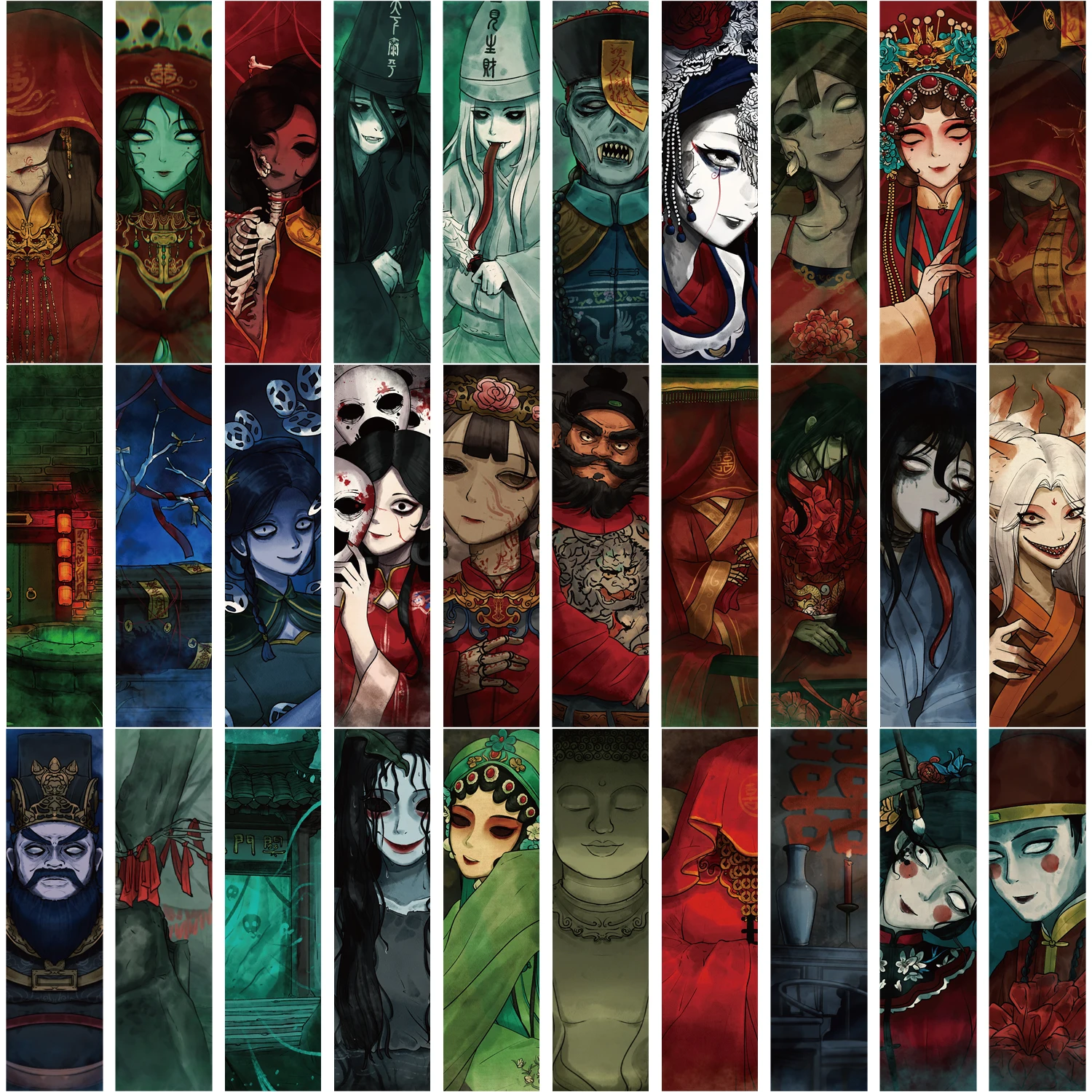 

Бумажные закладки для книг в китайском стиле