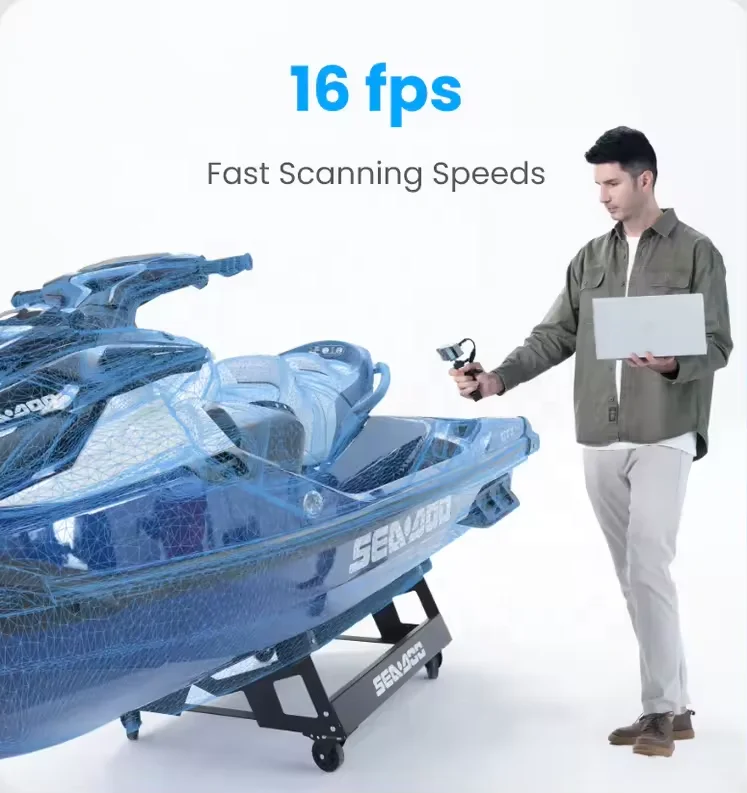 Оптовая продажа 3D-сканера Revopoint RANGE 2 точность до 0 1 мм быстрая и мощная машина для